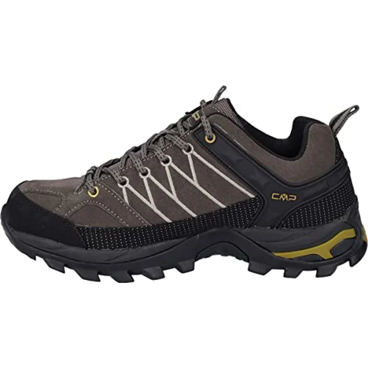 CMP Campagnolo Rigel Low Trekking Shoes, wasserdichte Herren Wanderschuhe mit griffiger Sohle, Schwarz, Größe 41 – Bild 2