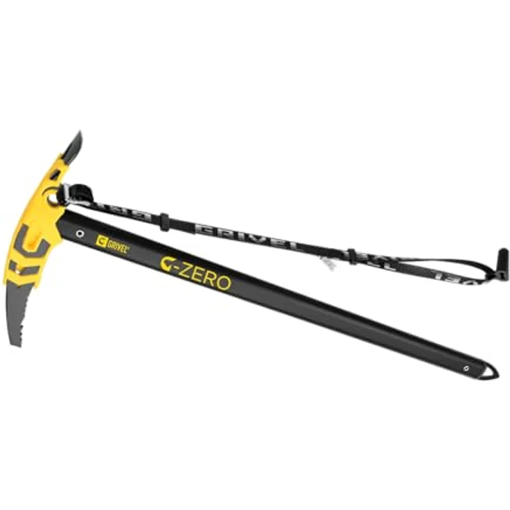 Grivel G Zero Black Eispickel, 58 cm mit langem EVO, CE-Stollen, Unisex, Erwachsene – Bild 2