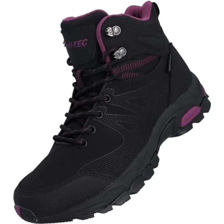 Hi-Tec Jackdaw Mid WP W, Wanderschuh für Frauen mit hohem Schaft und trittsicherer Gummi-Sohle – Bild 3