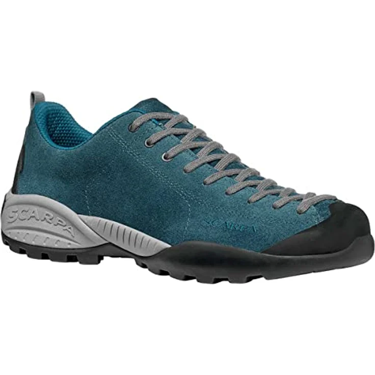 Scarpa Mojito GTX, Damen Wanderschuhe für Freizeit und Reisen, wasserdicht, Größe 45.5, Blau – Bild 2