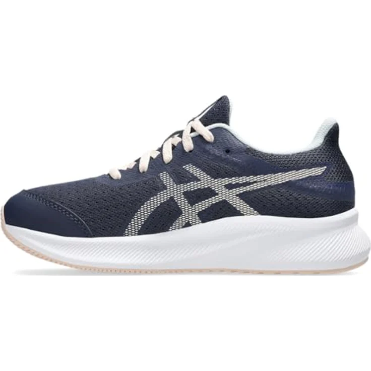 Asics Patriot 13 GS, Laufschuhe für Kinder in MIDNIGHT/PEARL PINK, Größe 37.5, atmungsaktives Obermaterial, dämpfende Zwischensohle, Gummisohle für Traktion – Bild 4