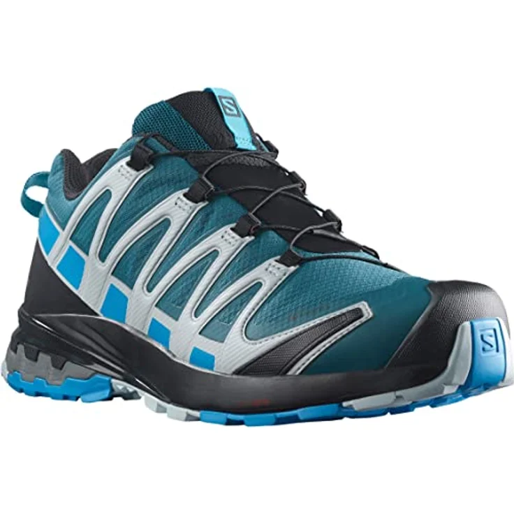 Salomon XA Pro 3D V8, Laufschuhe mit Gore-Tex-Membran, dunkelblau, Größe 44 – Bild 3