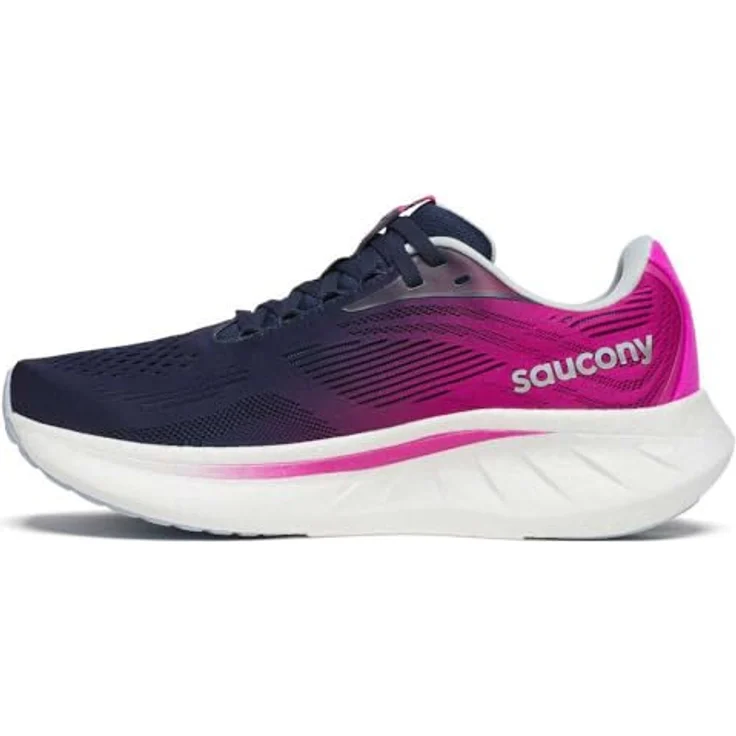 Saucony Ride 18 S11000160, Neutralschuh für Damen mit perfekter Dämpfung und Traktion, atmungsaktives Design – Bild 3