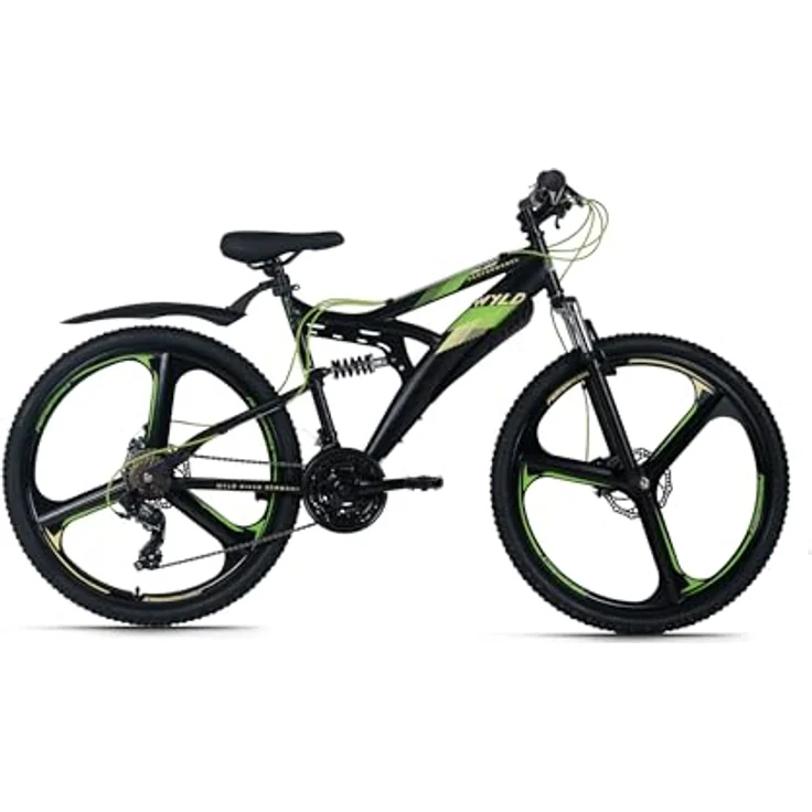 WYLD Fully MTB 26'' Bliss, 21 Gänge, RH 47 cm, Magnesium-Laufräder, empfohlen für Körpergrößen 170-185 cm – Bild 1