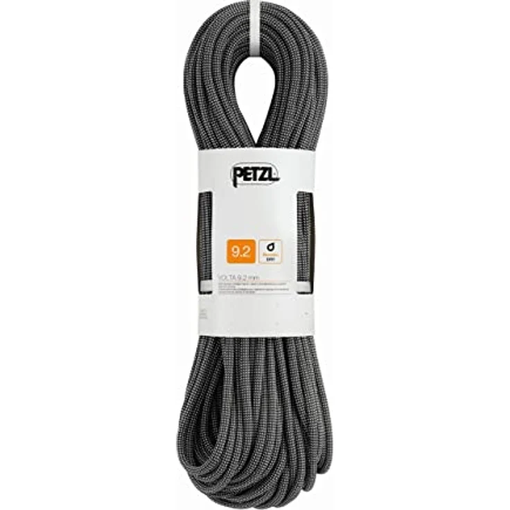 PETZL Verticality Einfachseil, schwarz, 60m, Duratec Dry-Imprägnierung, ClimbReady-Technologie, mittlere Markierung, geeignet für Fels, Mixed, Schnee und Eis – Bild 3