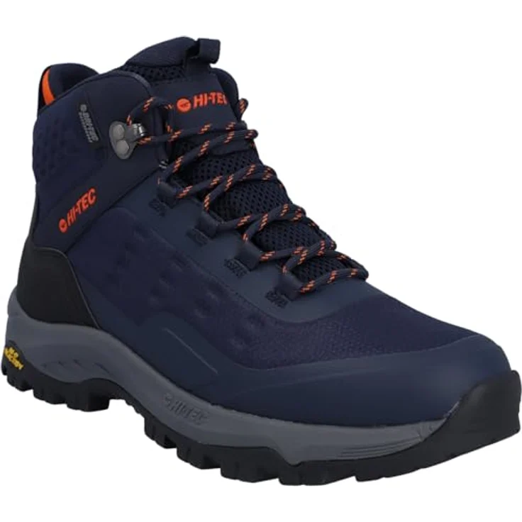 Hi-Tec STORM EXPEDITION SPORT WP, Wanderschuh mit Klettverschluss und trittsicherer Gummi-Sohle, schwarz – Bild 1
