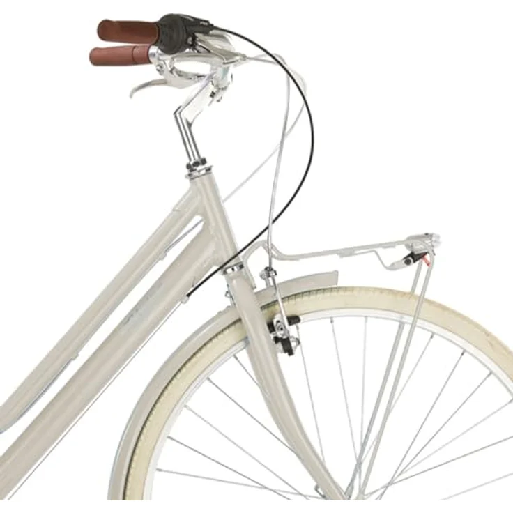 ALPINA Bike Bonneville Damen Stadtfahrrad Kamelgrau 46 cm, 6 Gang Shimano TY21, empfohlen für 1,73 - 1,90 m Körpergröße – Bild 2