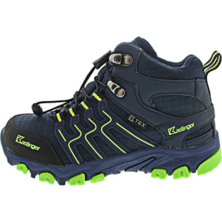 Kastinger Farrer Hi II Kinderschuhe Jungen Stiefel, Blau 33, Synthetik, Gummi-Laufsohle – Bild 1