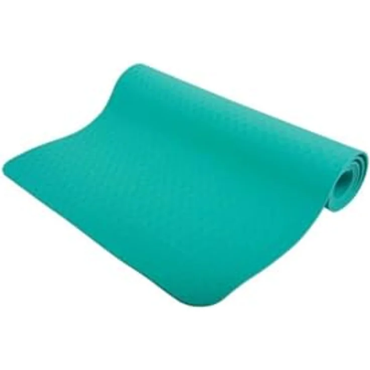 Schildkröt Yogamatte TPE Grün 183x61cm, Rutschfeste Oberfläche, PVC-frei – Bild 1