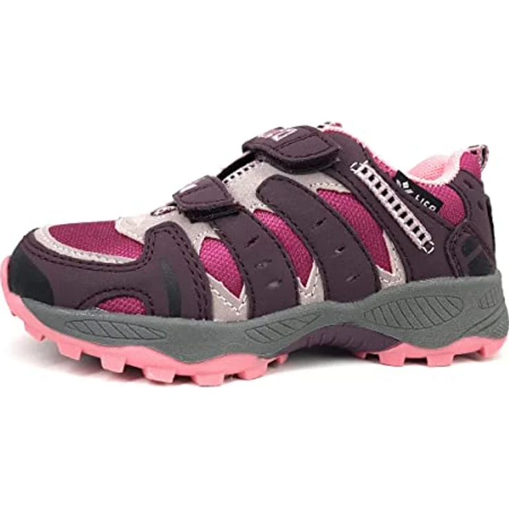 Lico Outdoorschuh Fremont V 25, Wanderschuh mit verstellbarem Klettverschluss, robustem Nylon-Obermaterial und Gummilaufsohle – Bild 2