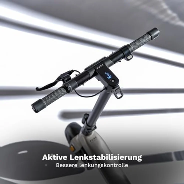 Pureelectric E-Scooter PURE Flex Platinum, straßenzugelassen, ultrakompakt, 20 km/h, gefedert, bis zu 40 km Reichweite – Bild 8