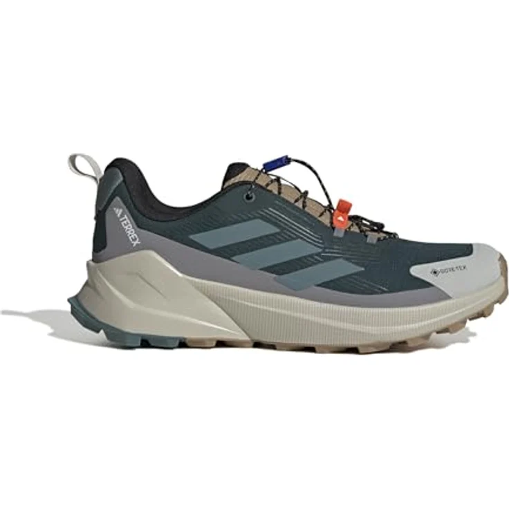 adidas TERREX Hikingschuh, wasserdicht mit GORE-TEX, stabiler Grip und Speed-Lacing System, schwarz – Bild 2