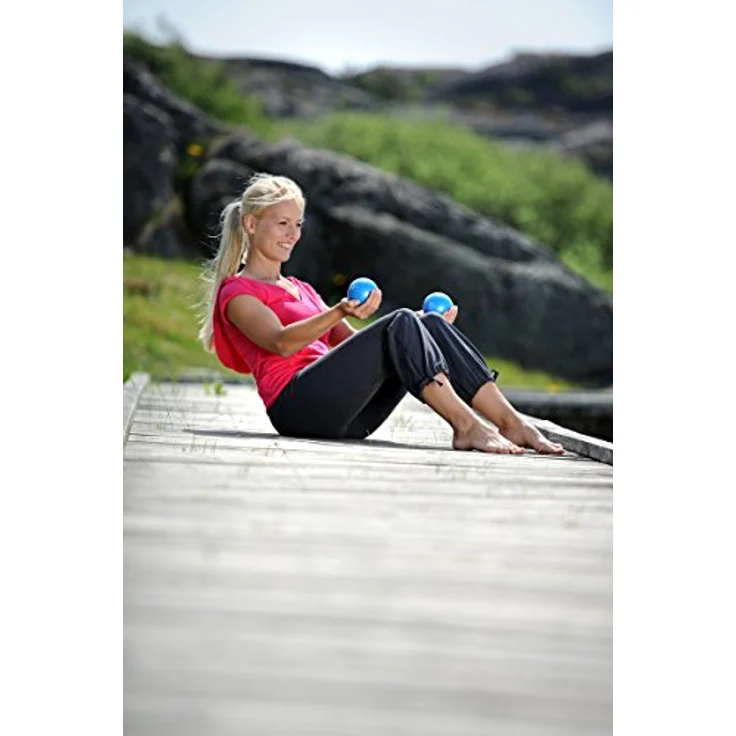 Sissel 34160 Pilates-Small Props Toning Ball Set, blau, 450g – Bild 2