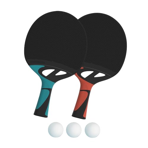 Cornilleau Tacteo, Tischtennisschläger, stoß- und wetterbeständig, frische Farben