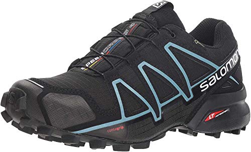 Salomon Speedcross 4 GTX, Damen Wanderschuhe mit Gore-Tex Schutz, Schwarz, Größe 39 1/3