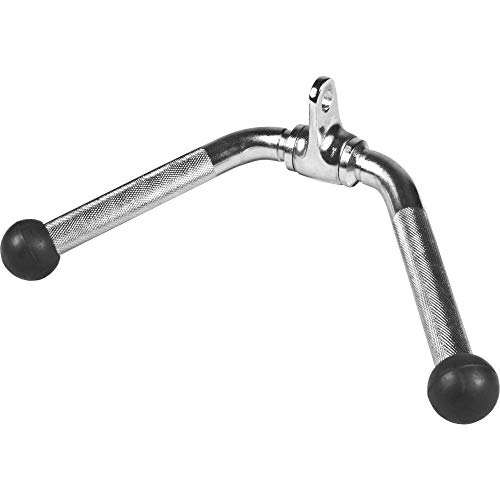 GORILLA SPORTS® Trizeps Griff - V-Form, Breit, mit Drehgelenk, bis 200 kg Belastbar, aus Chrom - Trizeps-Griff, Rudergriff, Kabelzuggriff, Parallelgriff, Pull-Down, Krafttraining - Preisvergleich