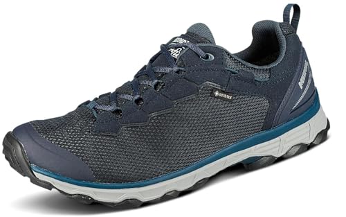 Meindl Activo Sport Lady GTX, wasserdichter Wanderschuh mit frauenspezifischer Komfort-Passform, marine/blau, Größe 41