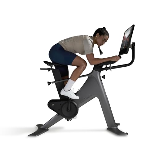 Speediance VeloNix Heimtrainer Fahrrad, Smart Bike mit 2300 W Powertrain, Steigungs-/Gefällesimulation, ±1% Watt-Genauigkeit, 21,5-Zoll Touchscreen, App-Konnektivität, carbon-schwarz