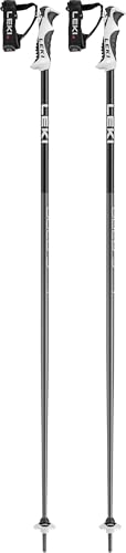 Leki Micro Vario Carbon, ultraleichte Wanderstöcke mit flexibel verstellbarer Höhe, schwarz