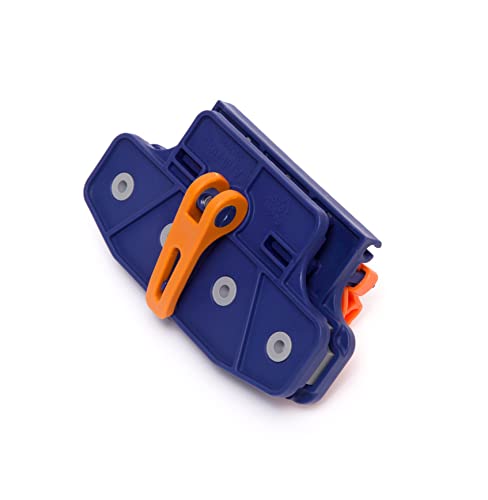 Peggy Peg Fix&Go AntiFlap Markisenklemme, 2er-Pack in Blau und Orange, verhindert Flattern des Markisentuchs