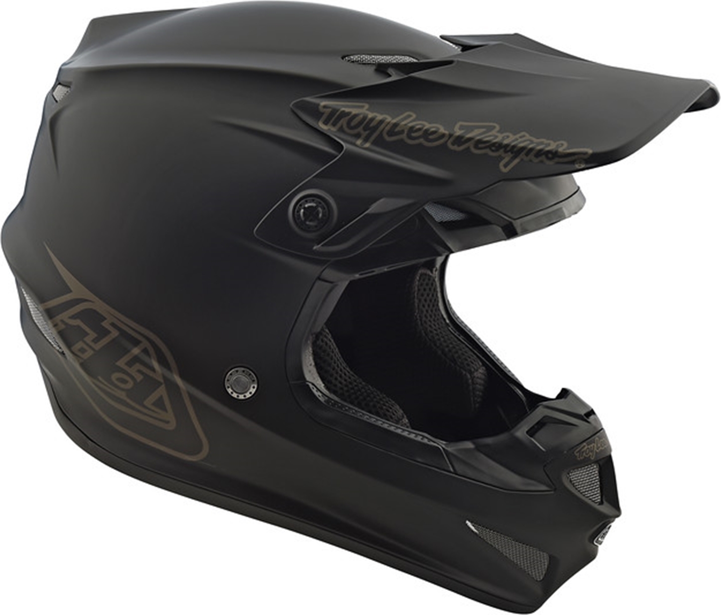 Troy Lee Designs SE4 Polyacrylite MIPS Helm, Midnight, black, youth L | 52-53cm, leicht, 1500g, mit 16 Ansaugöffnungen, inkl. Kordelzug-Socke
