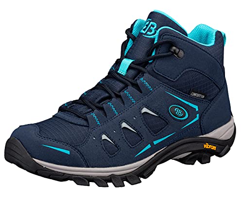 BRÜTTING Mount Frakes High, Wasserdichter Outdoorstiefel mit Vibram-Laufsohle und atmungsaktiver Klimamembrane