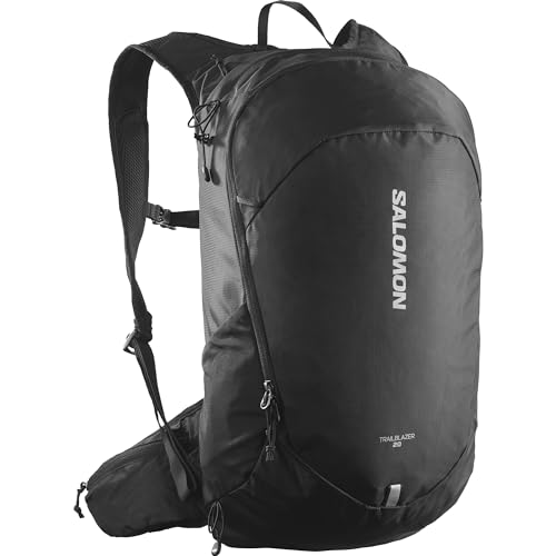 Salomon Trailblazer 20 Unisex-Wanderrucksack, Bequem, Leicht, Schwarz