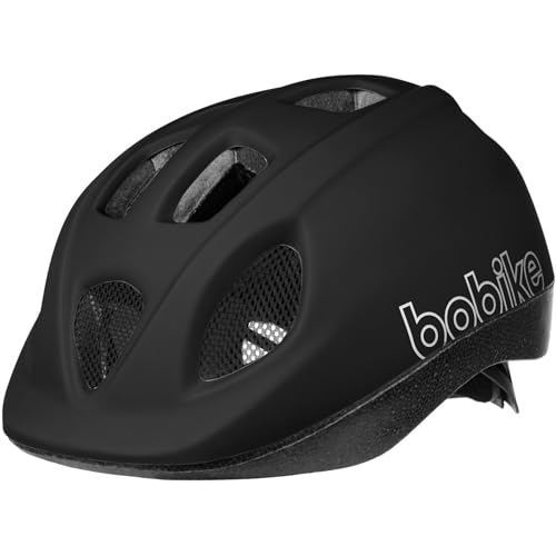 Bobike Fahrradhelm go XS 46-53 cm, urban black, für Kinder