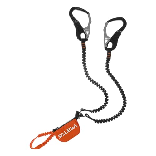 Salewa Via Ferrata Klettersteigset, Ergotec Karabiner, Mehrfarbig, 7 kN