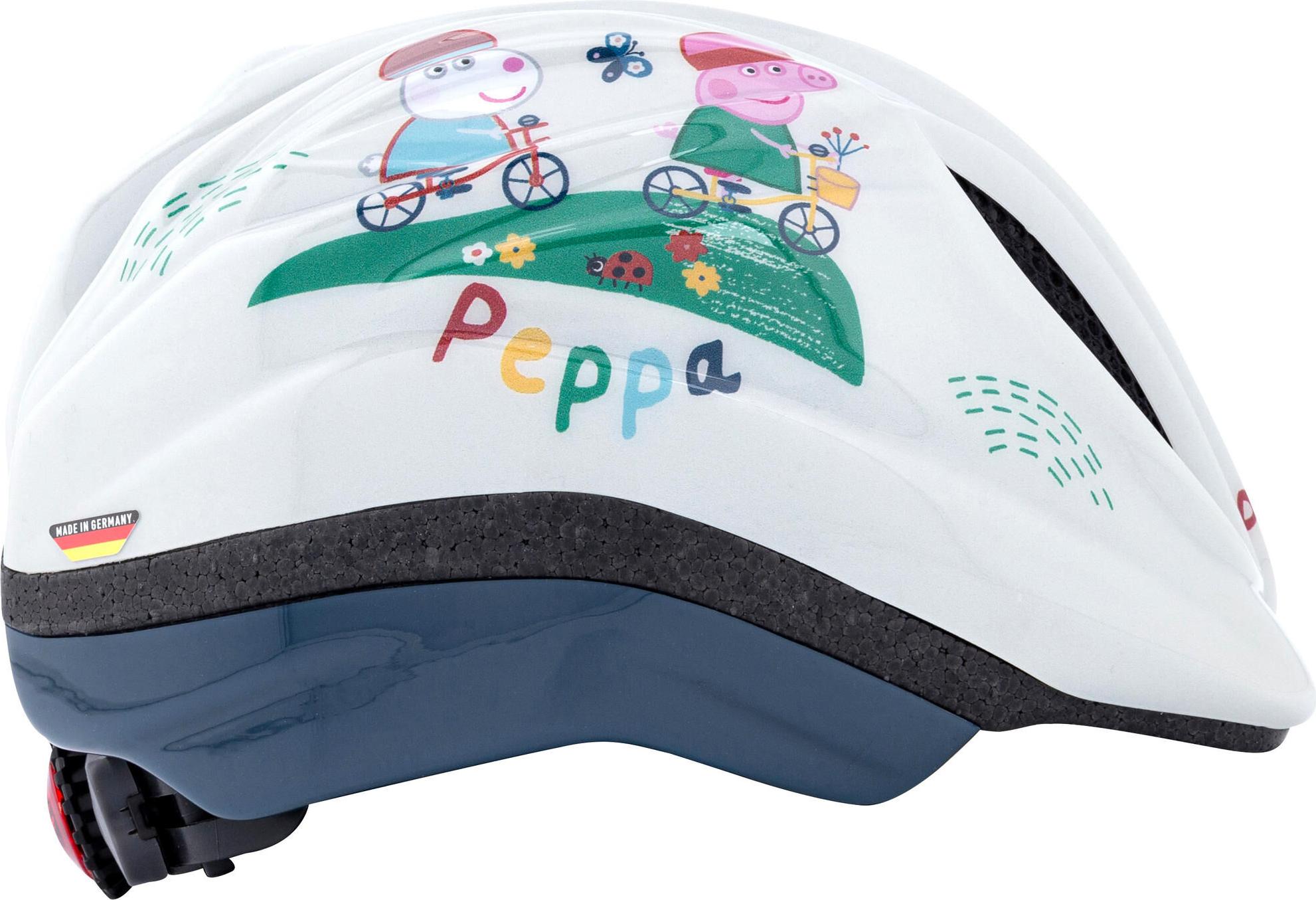 Bike Fashion Kinderhelm Peppa Pig, mit Quicksafe System und 5 Ventilationsöffnungen, pink