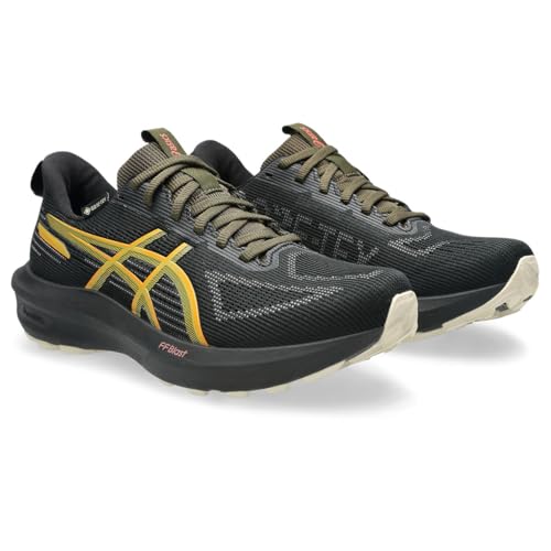 ASICS Performance GT-1000 14 GTX, Damen Laufschuhe mit wasserdichter Gore-Tex-Membran, schwarz, Größe 42