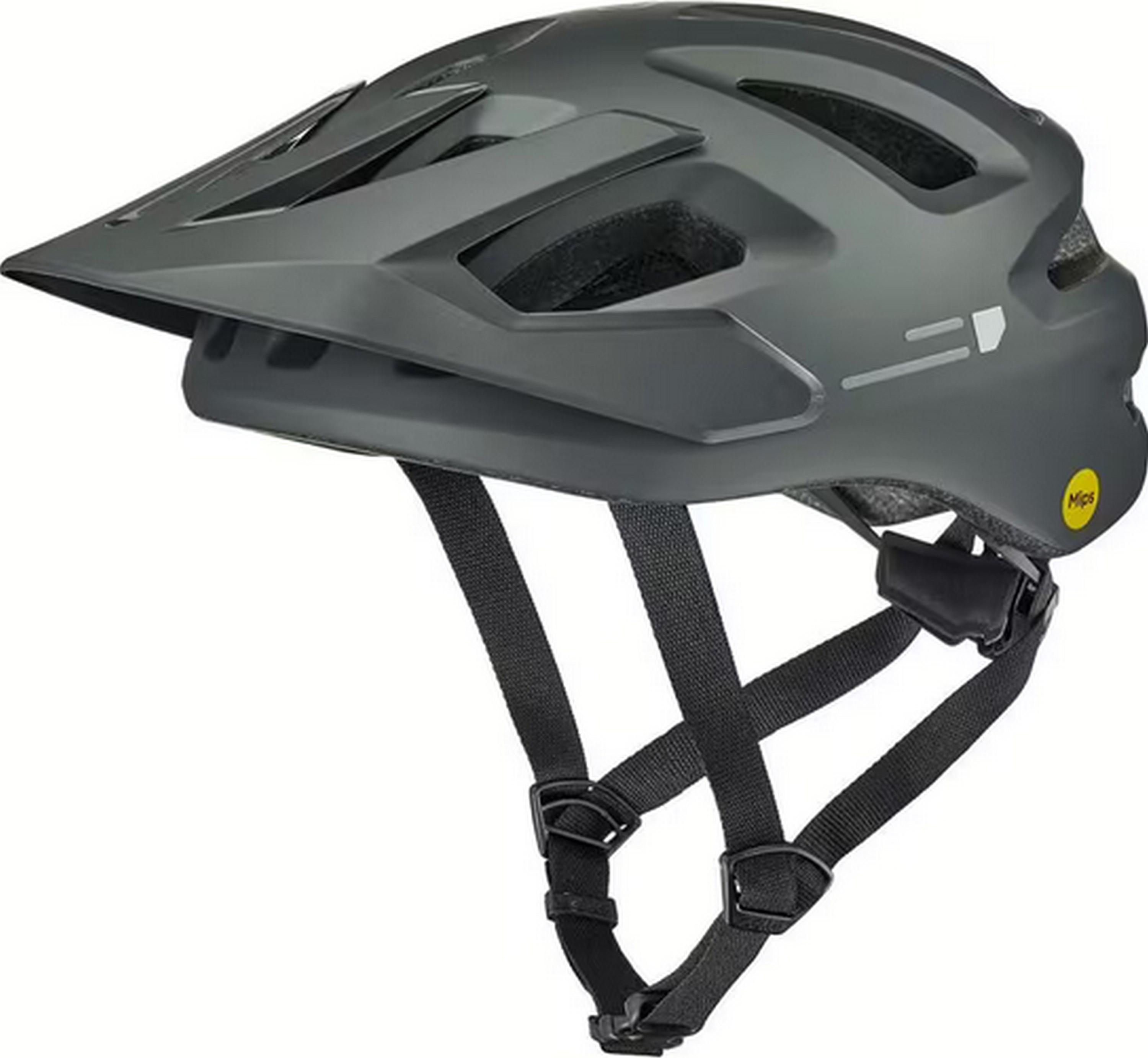 BOLLÉ MTB-Fahrradhelm "ADAPT PURE MIPS", umweltfreundlich, mit Mips-Hirnschutzsystem, schwarz-kiefer-matt
