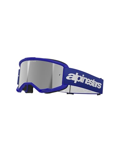 Alpinestars Vision 3, leichte Crossbrille mit hervorragender Sicht, blau