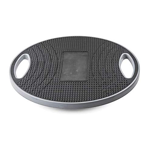 MATCHU Balance Board, Gleichgewichtstrainer mit Griffen für Koordinations- und Gleichgewichtübungen, Schwarz, 42x42x9cm