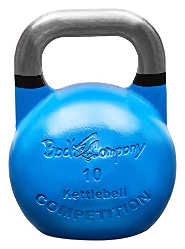 Bad Company Competition Kettlebell I Kugelhantel aus Stahl I Schwunghantel Workout in verschiedenen Gewichtsstufen I 10 kg