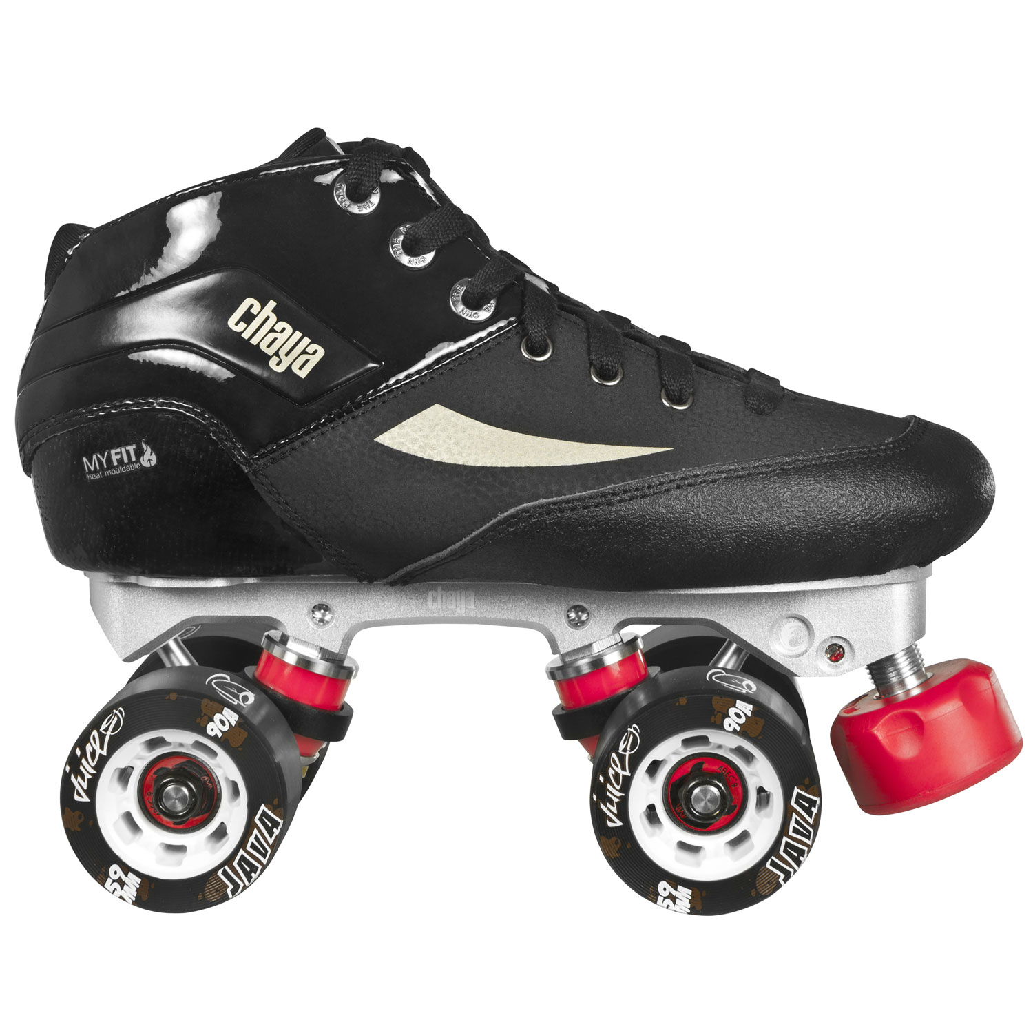 Chaya Quad Pearl Rollschuhe, 2x2, 59, 36, Pearl (36)