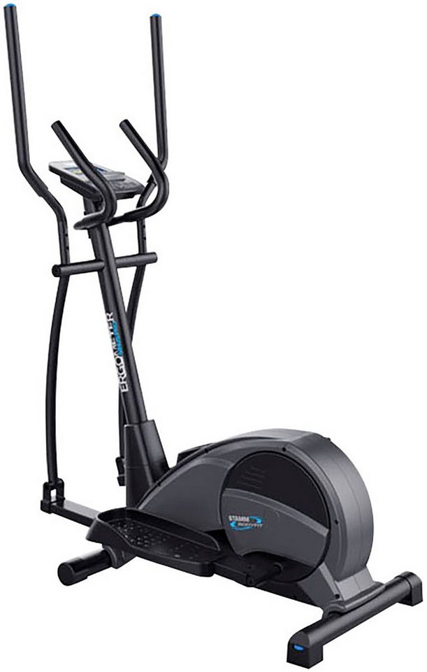 STAMM BODYFIT Crosstrainer-Ergometer Sinus.Pro, 24 Stufen Widerstand, flüsterleises Magnetbremssystem, LCD Display, 12 Trainingsprogramme, kompakt