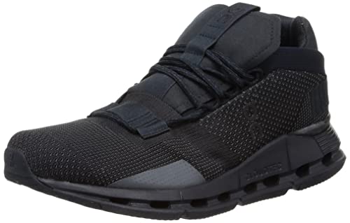 ON Cloudnova Damen Laufschuhe, Stoffsneaker Größe 37.5, Schwarz