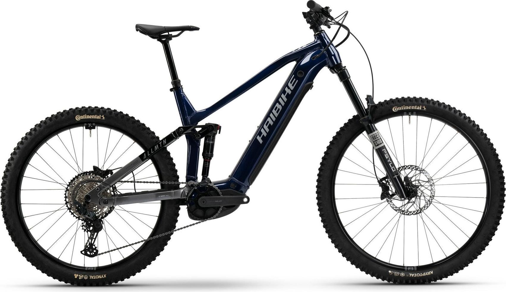 Haibike ALLMTN 6, E-Mountainbike 29" mit 800 Wh Akku, Mullet-Laufradmix und 160 mm Federweg, ocean black/grey glänzend