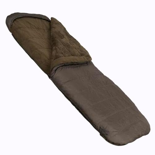 Fox Voyager Sleeping Bag 213x94cm, Schlafsack für Karpfenangler, Angelschlafsack, 100% Polyester, Packmaß 48x32cm, 3.9kg