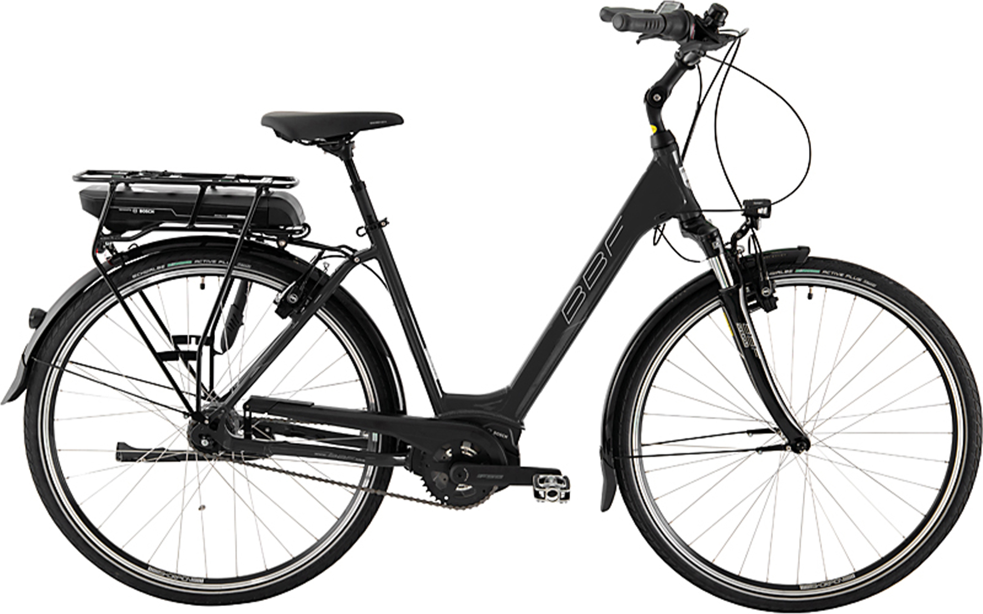 BBF Lyon E Bike Damen 28 Zoll Bosch Elektrofahrrad Damenfahrrad 7 Gang rot/silber/neongelb/blau/schwarz/türkis
