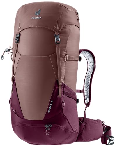 deuter Futura 30 SL Damen Wanderrucksack, Aircomfort Netzrücken-System, SL Women's Fit, Trinksystem-Vorrichtung, gepolsterte Hüftflossen