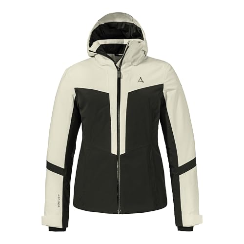 Schöffel Ski Jacket Kanzelwand L NORDIC, wasserdicht mit 10.000 mm Wassersäule, 4-Wege-Stretch, inkl. Schneefang und Brillenputztuch