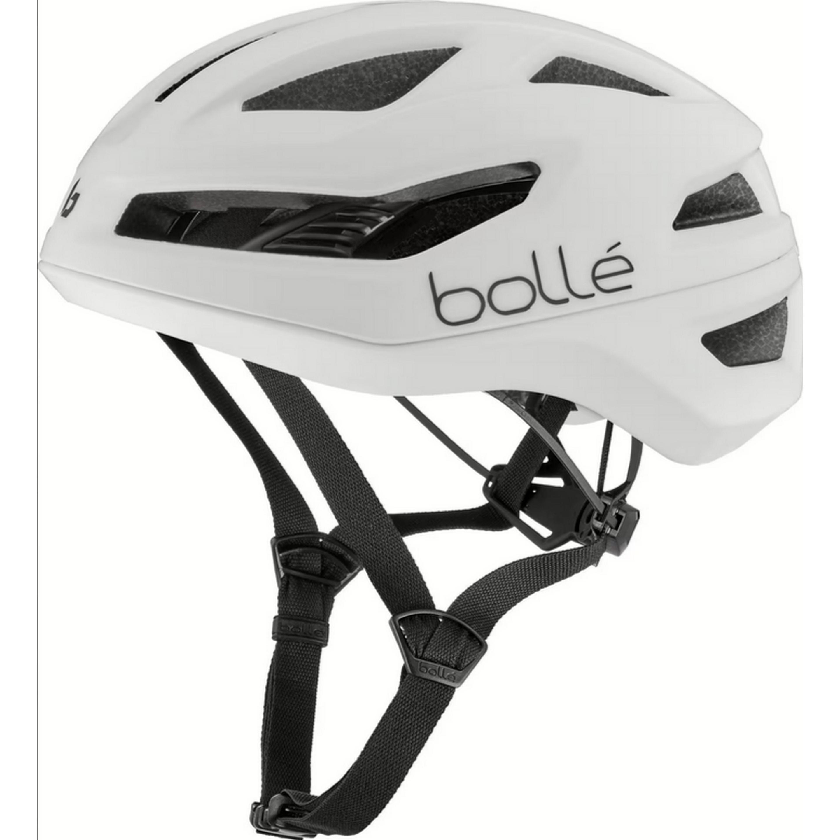 Bollé Eco Avio Pure MIPS, Velohelm für Erwachsene, 52 - 55 cm, Weiss Matt, leicht und sicher