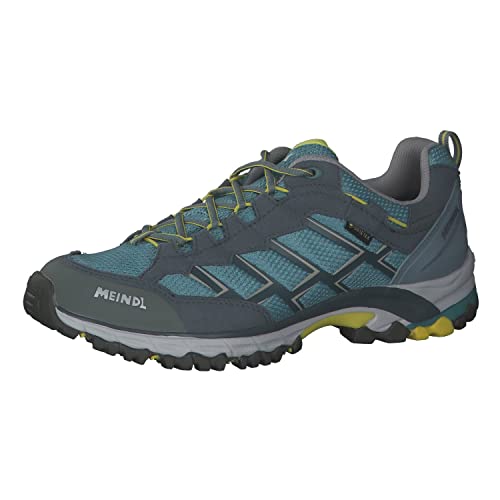 Meindl Caribe Lady GORE-TEX Wanderschuh, winddicht, wasserdicht und atmungsaktiv, granit/linde