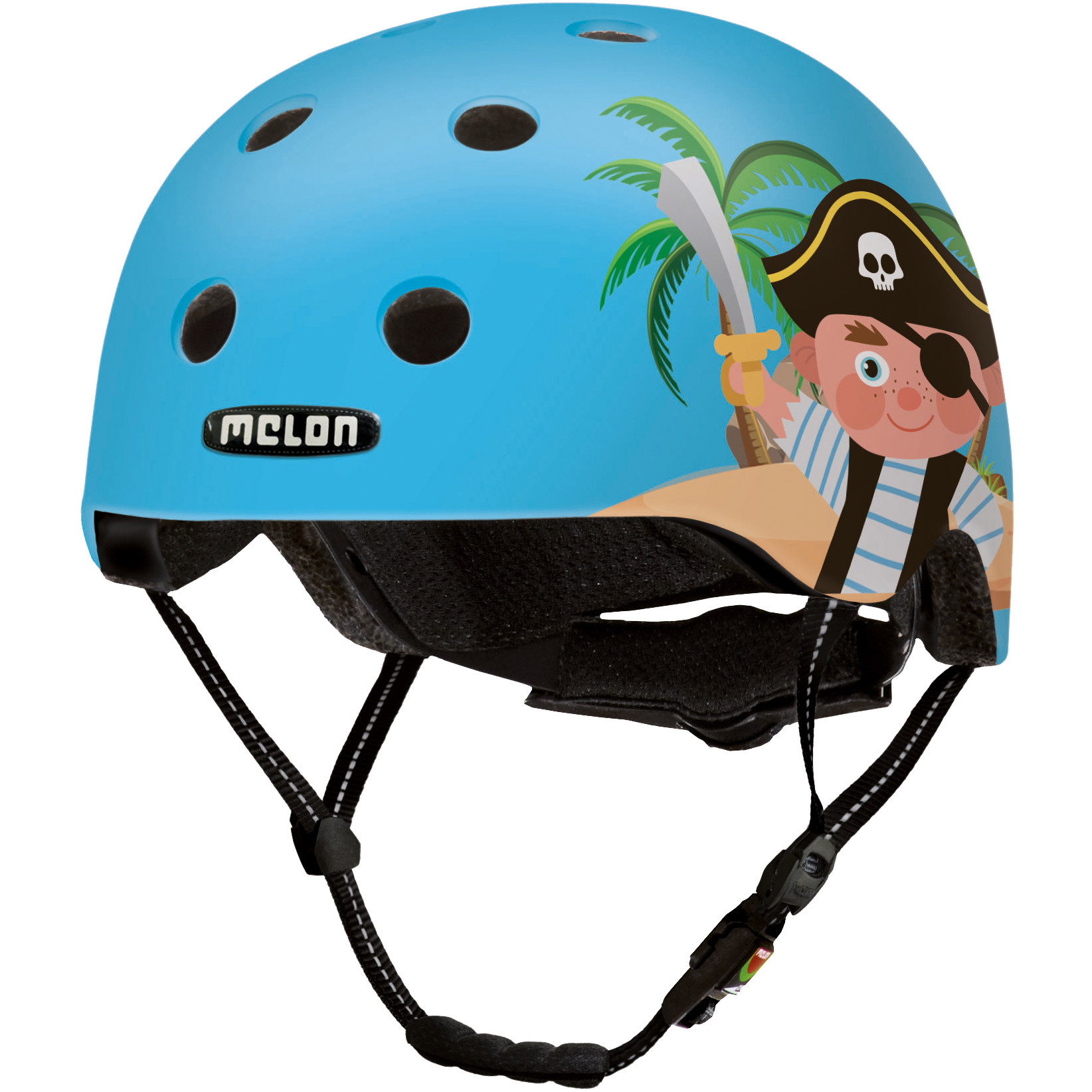 Melon Kinderhelm "Kids Collection" Urban Active, G little pirat, 46-52 cm
