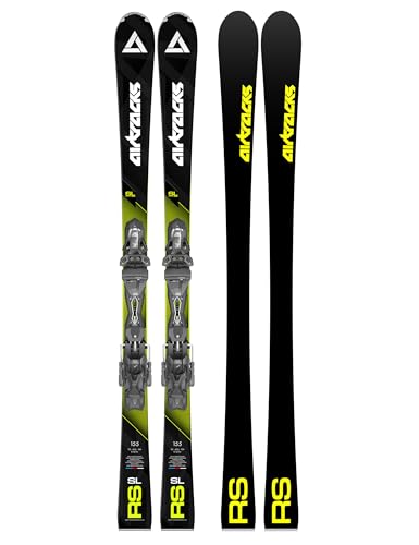 Airtracks Master Pro RS SL Slalom Ski Racecarver mit Tyrolia PRW 12 GW Bindung - Länge 155cm, Modell 2025, optimales Fahrgefühl und Kontrolle auf der Piste