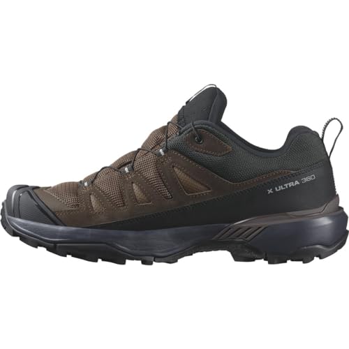 Salomon X ULTRA 360 LEATHER GORE-TEX, wasserdichter Wanderschuh für Herren mit flexibler Passform und hervorragendem Halt
