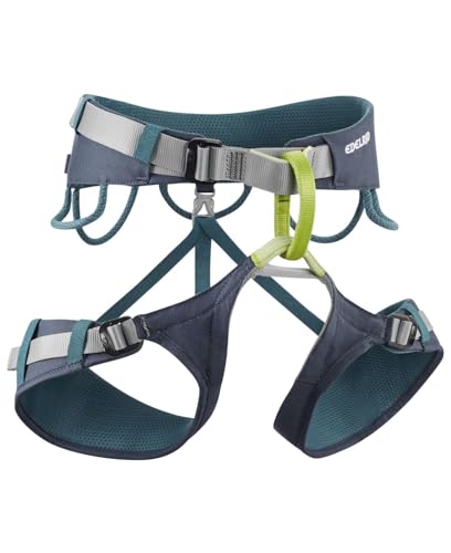 Edelrid Jay IV, Klettergurt (S) mit verstellbaren Beinschlaufen, verschiebarem Hüftpolster und Dyneema-Schutz