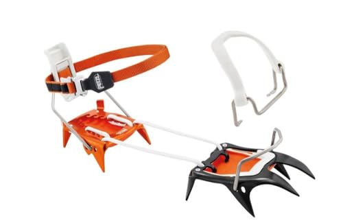 PETZL Irvis Hybrid LL Universel Steigeisen - 10 Zacken, Schuhgröße 36-46, 570 g (mit FIL FLEX)